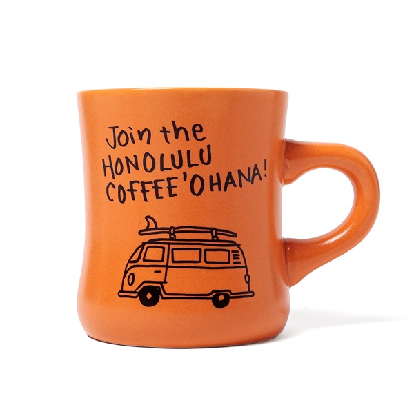 OHANA ダイナーマグ 370ml -Orange