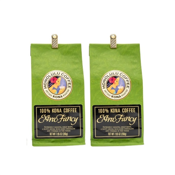 【お得な定期便】コナ・エクストラ・ファンシー（Kona coffee 100％）200ｇ×2袋 　